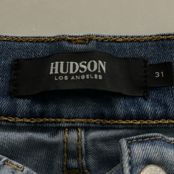 Hudson Slim Straight Men’s Jeans 31 - Picture 9 of 11